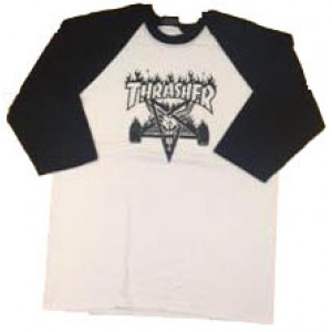 Playera Thrasher | Pentagrama Flamas